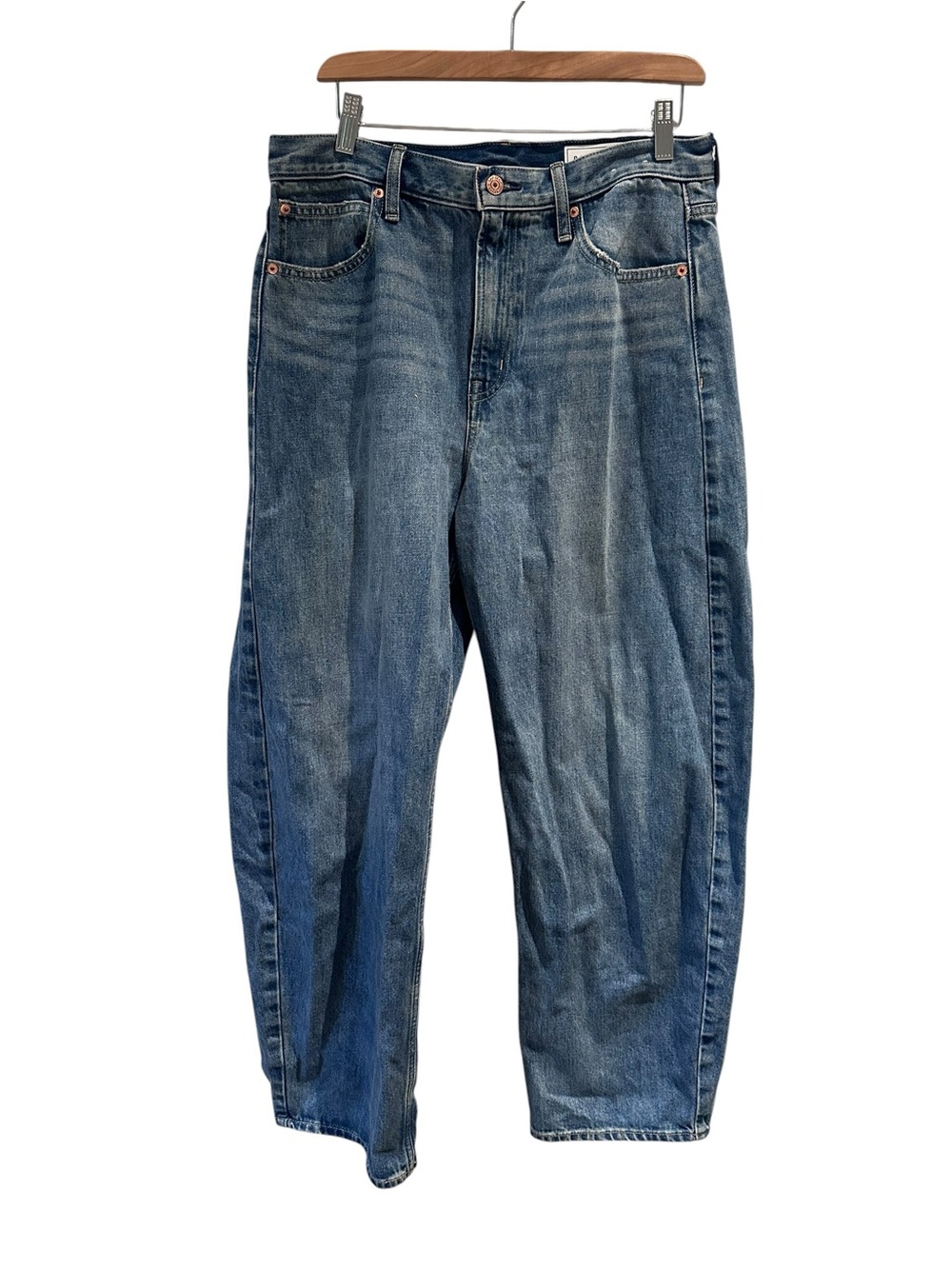 Gap Denim Barrel High Rise‎ Jeans Size 10